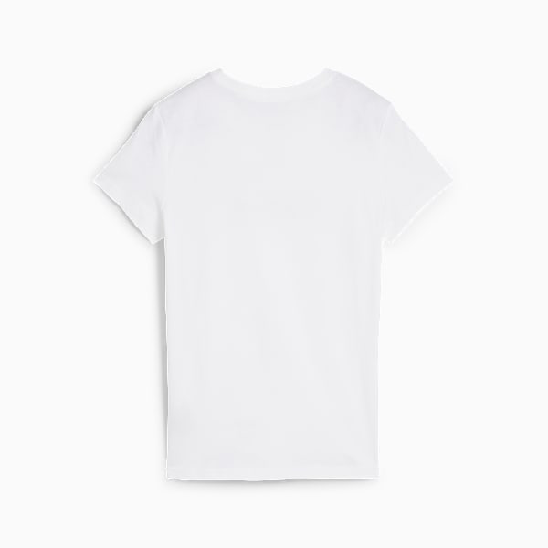 T-shirt ESS avec logo n<sup>o</sup> 1 Femme, PUMA White, extralarge